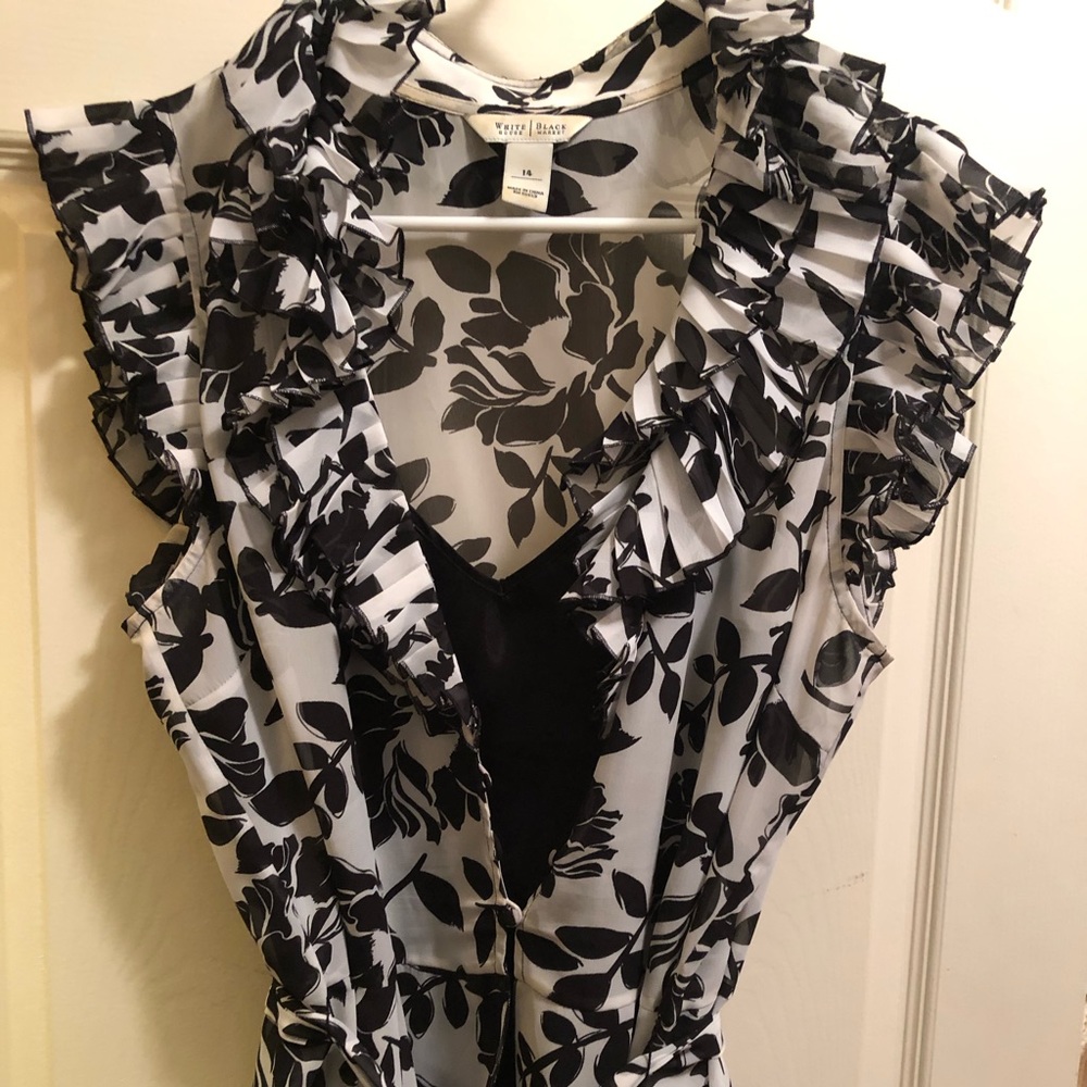 White House Black Market shirt size 14 with cami